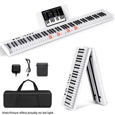 88 Key Electric Digital Piano Keyboard Weighted Key W/PedalPower Supply And Bag • $119.99