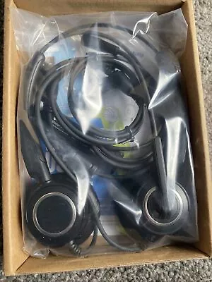 Voice Joy T600D Binaural Headset Wired Head-band Office/Call Center USB • £9