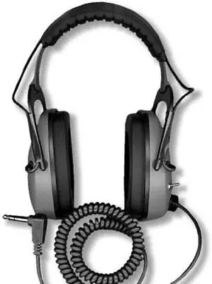 DetectorPro Original Gray Ghost Headphones Metal Detectors With 1/4  Angle Plug • $109.95