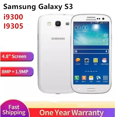 Samsung Galaxy S3 I9300 I9305 16GB 3G 4G Unlocked Andriod Cellphone New Unopened • $51.60