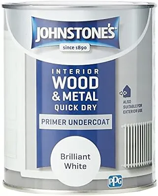 Johnstone's 423329 - Quick Dry Primer Undercoat - Interior Paint - Suitable For • £12.25