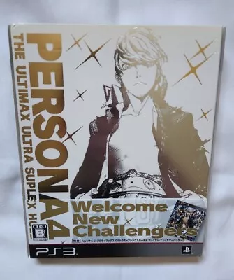 Persona 4 The Ultimate Ultra Suplex Hold - PS3 - Complete W Cards - Japan • $30