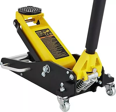 1.5 Ton/3300 LBS Low Profile Aluminum And Steel Racing Floor Jack With Dual Pis • $102.84