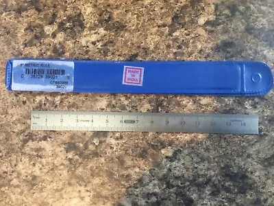 Vintage GENERAL  Stainless No. CF640 Flexible 6  Ruler Like Starrett 6 Inch Rule • $8.99