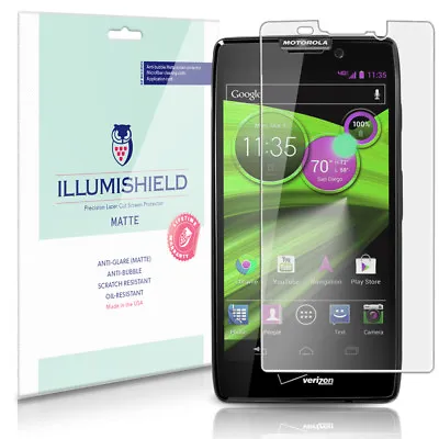 ILLumiShield Anti-Glare Screen Protector 3x For Motorola DROID RAZR HD (XT926) • $10.95