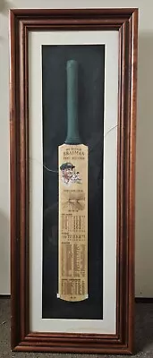 Sir Donald Bradman Cricket Bat Hand Signed Ltd No.48/100 Pre-Millennium.  • $11500