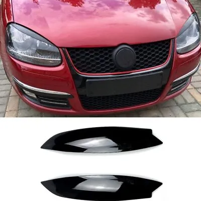 ABS Headlight Trim/ Headlight Covers/ Masks For VW Golf V + Jetta MK5 • $19.53