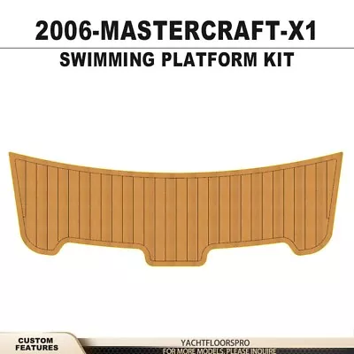 2006 MASTERCRAFT X1 Mats Custom Boat Kits EVA Foam Teak Deck Floor • $228