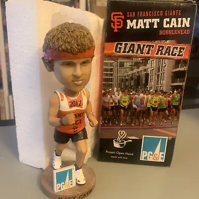 2012 Matt Cain  Giant Race  Runner  - San Francisco Giants SGA Bobblehead • $20