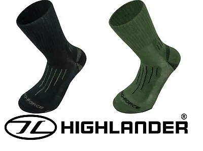 £7.99 • Buy Highlander Crusader Army Style Combat Boot / Hiking Military Cadet Socks