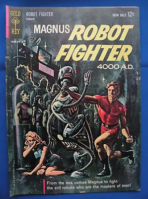 1963 Gold Key Magnus Robot Fighter 4000AD Fed. No. 1 • $175