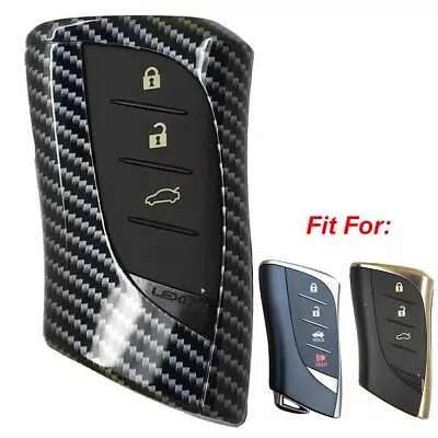 Fit Lexus ES GS RX IS NX Series Hard ABS Carbon Fiber Remote Key Fob Case Cover • $14.88