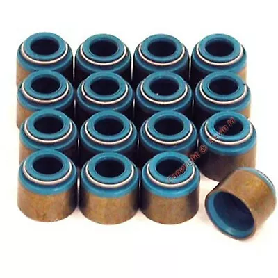 $19.08 • Buy New 16 Metal Body Viton Valve Stem Seals 3/8  X .562  Chevy Ford Chrysler