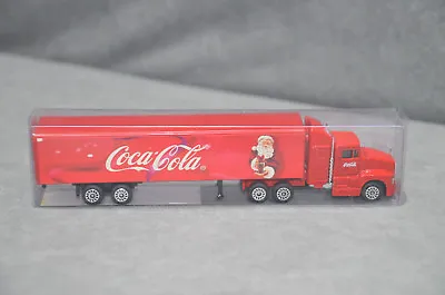New Coca Cola TV Advert Christmas Truck Lorry Holidays Xmas Village Santa HO H0 • £19