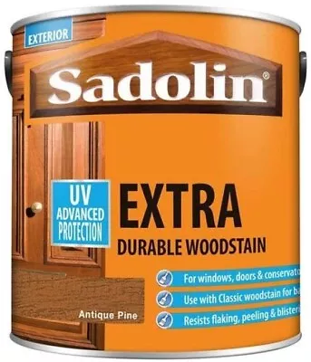 Sadolin Extra Durable Woodstain - Antique Pine - 1L • £23.99