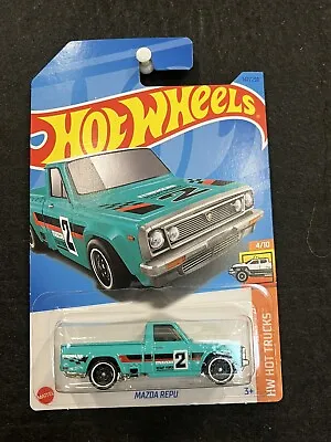 HOT WHEELS Mazda REPU Ute Rotor Green Hot Trucks • $4.95