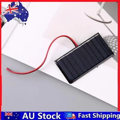 4V 0.2W 2-Wire Epoxy Solar Panel 8 Solar Cells For DIY Solar Projects (1pc) • $12.69