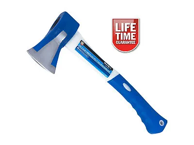 1kg Anti Jam Head Hand Axe Fibreglass Shaft Rubber Grip *lifetime Warranty* • £10.69