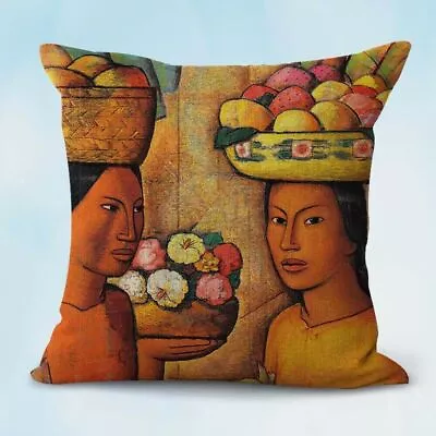 Pillow Cases Cheap Mexican Spanish Art Cushion Cover • $15.96