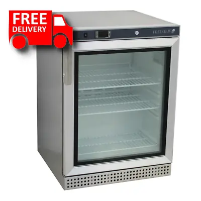 Undercounter Freezer Display Glass Bench Commercial Tefcold Under The Counter • £384