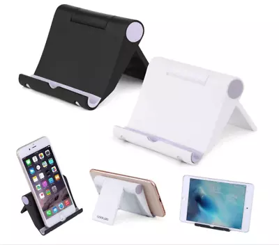 Cell Phone Stand Multi-Angle Adjustable Stand Durable Anti-Slip BLACK/WHITE • $3.79