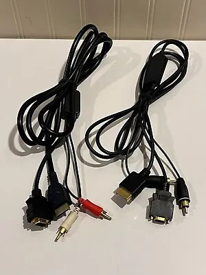 X2 PlayStation 2 3 PS2 PS3 OEM D-Terminal AV Audio Video Cable • $15