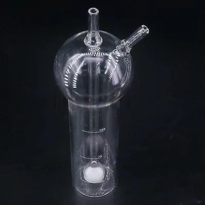 125ml Clear Sulfur Dioxide Absorber Tube Bottle Apparatus Chemi Lab Glassware • $14.86