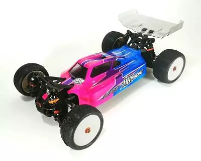 Leadfinger Racing HB D418 A2 1/10 Buggy Body W/Tactic Wings (Clear) [LFRE3048] • $29.99