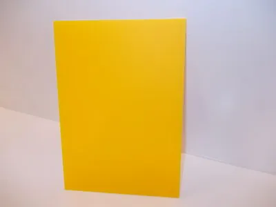 5 Mm A4 Yellow (solid Colour)  Perspex Cast Acrylic Sheet 297 Mm X 210 Mm  • £4.70