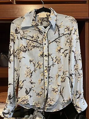 Wheels & Dollbaby Doll Baby Butterfield Western Blouse Silk Size 8 XS • $180