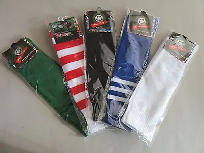 6 Pairs Mens Youth Women Long  Sport Socks Football Rugby Hockey • £9.99