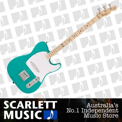 Loog X Fender Telecaster 3 String Electric Guitar Seafoam Green • $297.95