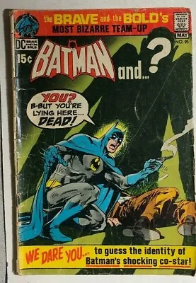 BRAVE & BOLD #95 Batman & Elongated Man (1971) DC Comics G/VG • $12.99