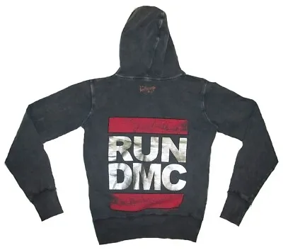 Amplified Vintage Run DMC 80' Of Hip Hop Rocker Hoodie Designer Hooded Sweater S • $54.55