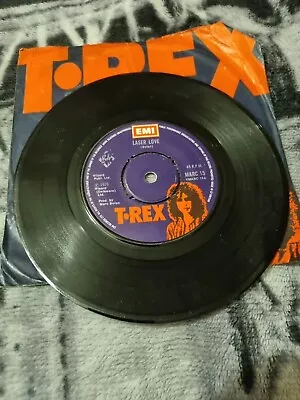 T.Rex Laser Love / Life's An Elevator 7  Single Vinyl Record MARC15 • £1.99