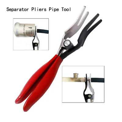 $9.99 • Buy Separator Pliers Pipe Tool Angled Auto Fuel Water Vacuum Line Tube Hose Remover