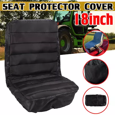 18  Tractor Seat Cover For Forklift Excavator Mower Digger Seat Cover Protector • $39.92