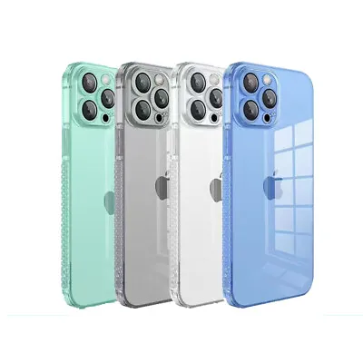 $7.69 • Buy Shockproof Clear Case For IPhone 12 13 Mini 11 14 Pro Max XS XR X 7 8 Plus Cover