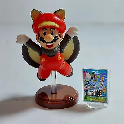 Super Mario Bros U 2  Flying Squirrel Mario Choco Egg Figure Gashapon Furuta • $7