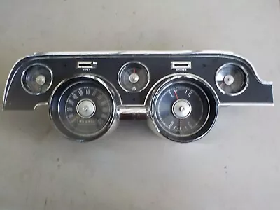 1967 Mustang Original Gauge Cluster With Clock  94490 Miles • $425