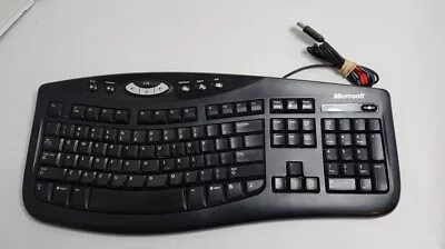 Microsoft Comfort Curve Keyboard Ergonomic 2000 V1.0 KU-0459 USB  • $29.99