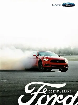 2017 Ford Mustang V6 EcoBoost GT GT Premium Shelby GT350 Sales  Brochure - New • $11.99