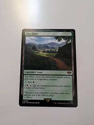 MTG - The Shire - Lord Of The Rings NM/M Condition • $1.99