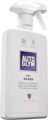 Autoglym Fast Glass 500ml - Car Window Cleaner For Windscreen Windshield Wind... • £9.15
