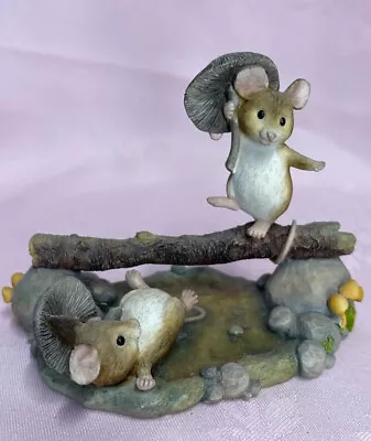 £59.99 • Buy Border Fine Arts Merrie Mice Fun Guys Balancing Act Figurine ✅ 1109