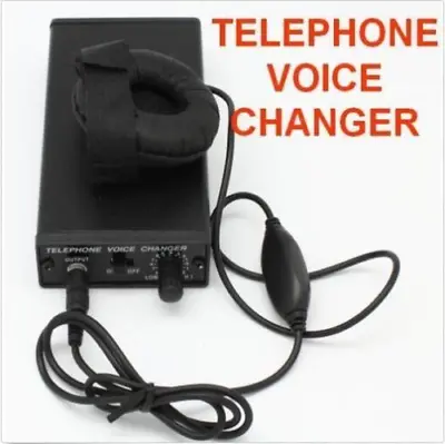 Telephone Voice Changer Professional Disguiser Phone Transformer Spy Bug Change  • $99.99
