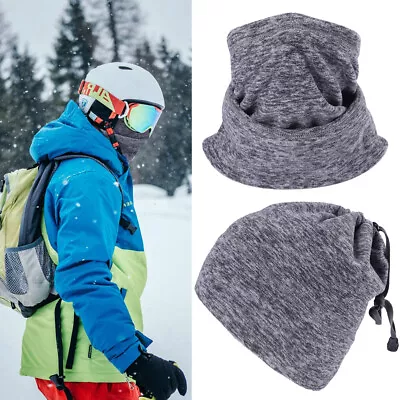 Winter Neck Warmer Gaiter Fleece Bandana Tube Scarf Ski Thermal Half Face Mask • $4.99