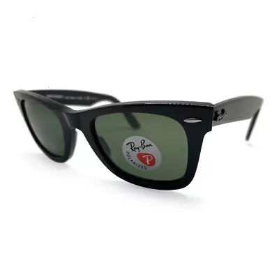 Ray-Ban Polarized Wayfarer Sunglasses RB2140 Classic Black • $59.97