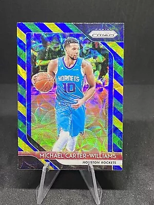 Michael Carter-Williams 2018-19 Prizm Choice Blue Yellow Green Refractor Card 44 • $2.39