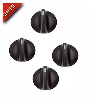  FISHER & PAYKEL Oven  Cooktop Plastic Knob - Black (Pkt 4) 540778P CT560C CT56 • $51.85